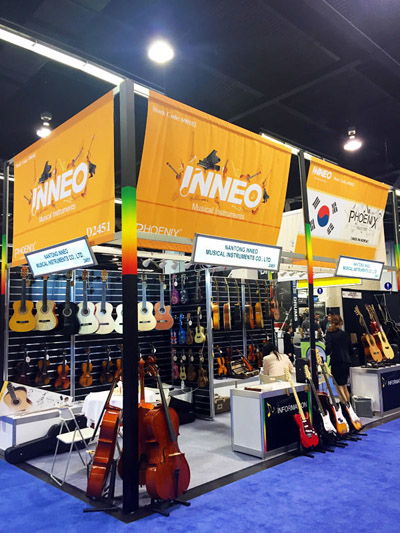 中国凤凰国际品牌惊艳亮相2016 NAMM乐器展，专业设计服务引全球瞩目